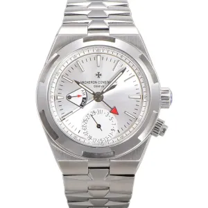 Overseas Dual Time White Dial in Steel Ref. 7900V/110A-B333